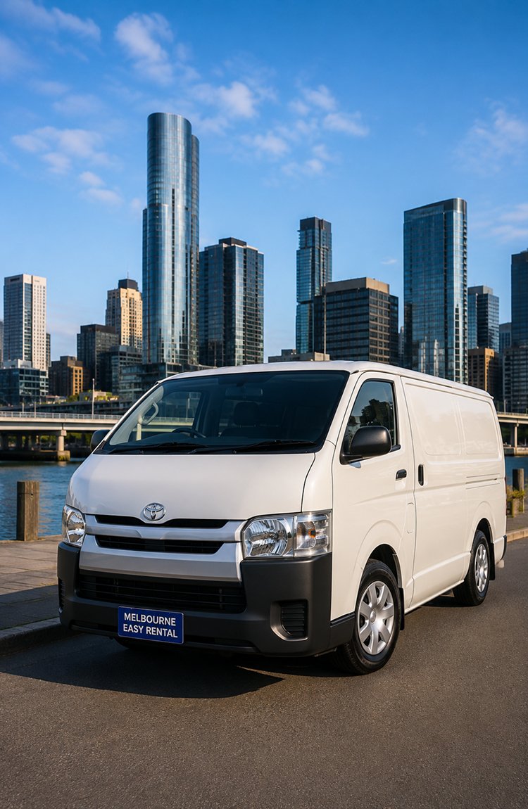 Customers collecting a rental car in Melbourne Victoria