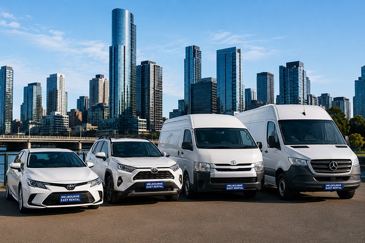 Passenger car and van hire available in Melbourne Victoria